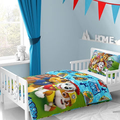Bettwäsche Bettbezug 100X135 40X60 Baumwolle · Kompatibel Mit Paw Patrol Baby Kinderbettwäsche Für Mädchen Und Jungen · 2 Teilig · 1 Kissenbezug 40X60 + 1 Bettbezug 100X135 Cm Naty Shop