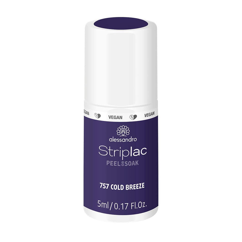 alessandro Striplac UV-Nagellack Flat White – Schonend und langanhaltend – Einfache Entfernung dank Peel-Off-Technologie – Vegan und tierversuchsfrei – 8 ml