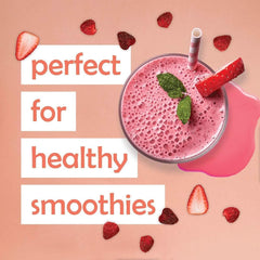 Seba Garden Premium, căpșuni mediteraneene delicioase deshidratate, fără OMG și vegane Produse deshidratate Naty Shop