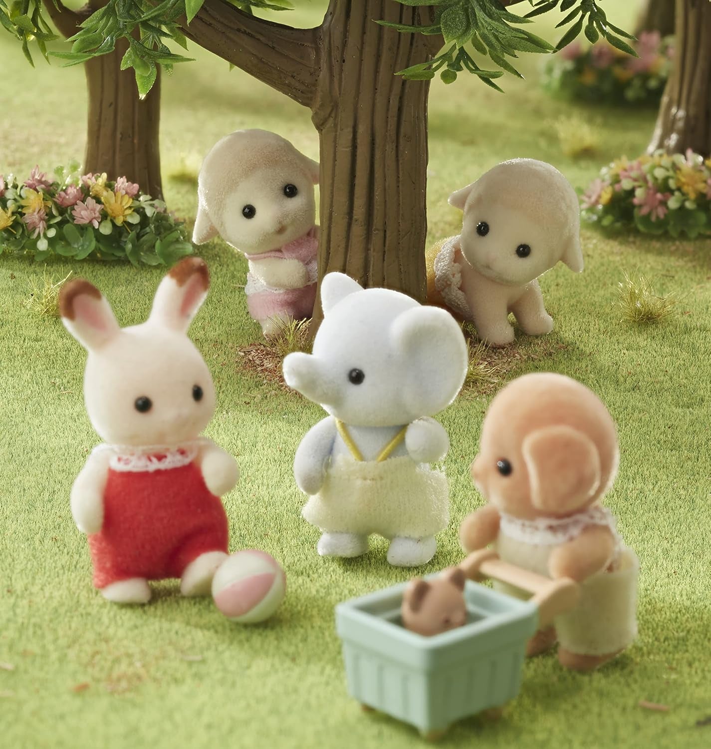 Sylvanian Families 5621 Schaf Zwillinge - Figuren für Puppenhaus