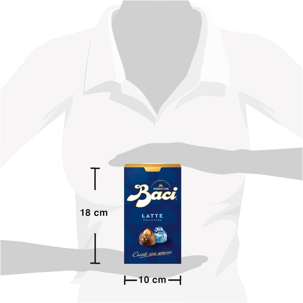 Ciocolate cu umplutură de ciocolată cu lapte și alune, cutie 200g