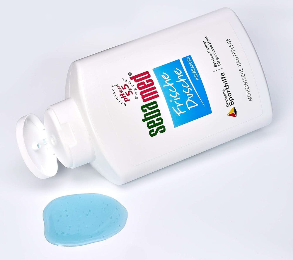 SEBAMED Fresh Shower, Gel de duș pentru piele sensibilă și stresată, unisex, 400 ml Duș și baie Naty Shop