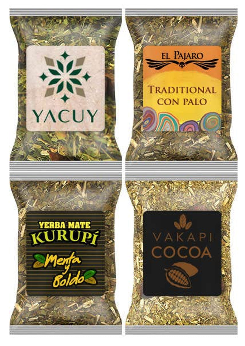 Set ceai Yerba Mate ● Ceai Mate  Mango Tropicales 500G ● Set ceai Mate 4X25G ● Ceai Mate cu fructe ● Ceai Yerba Mate cu mango, ananas, lămâie