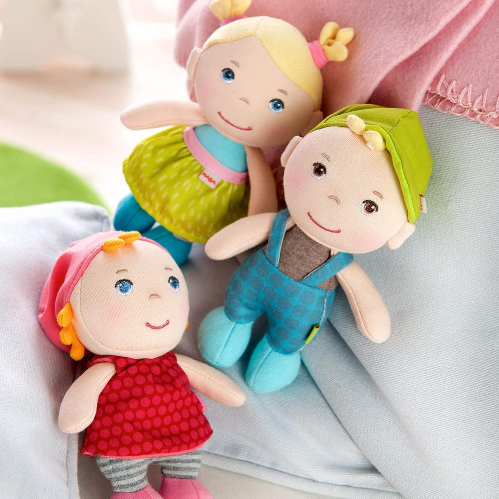 HABA 306238 Minipuppe Hertha, Puppe ab 0 Jahren