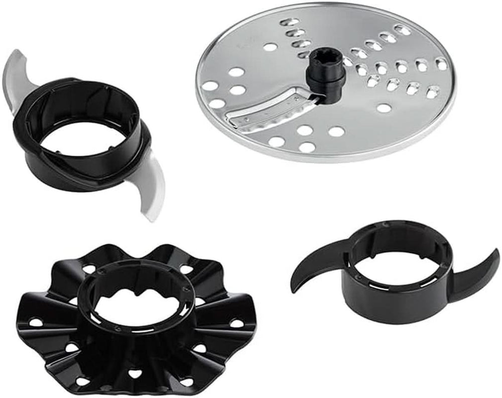 Robot de bucătărie Russell Hobbs [blender/tăietor de legume/mixer de masă/despicator/blender] Robot de bucătărie (frământare, amestecare și feliere), Matte Charcoal Bucatarie Naty Shop