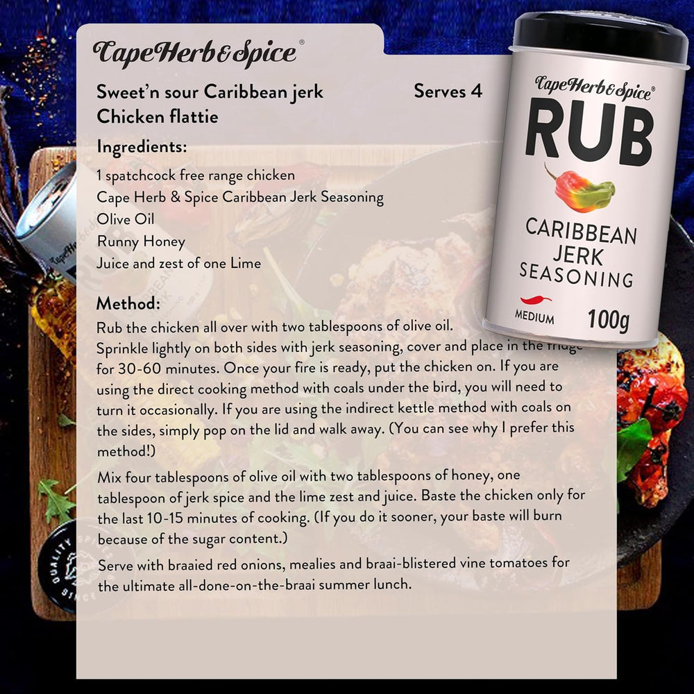 Rub Carribean Jerk, 100g