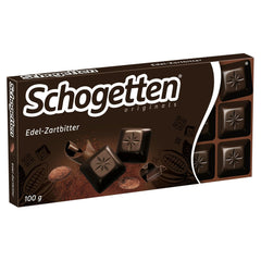 Ciocolată neagră Schogetten (50% cacao), 100 g