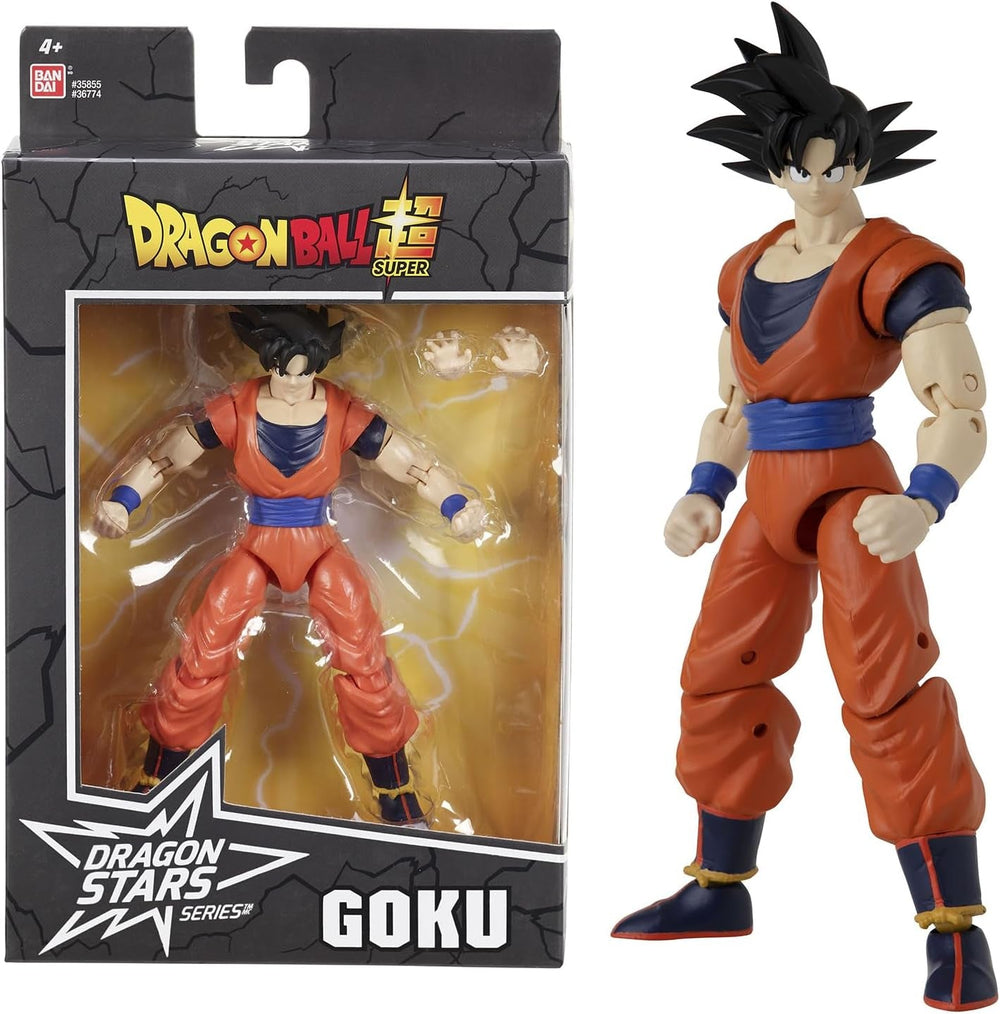 BANDAI - Dragon Ball Super - Figurina Dragon Stars 17 Cm - Goku Ultra Instinct - Licența oficială Dragon Ball - Figura articulată Goku - Jucărie pentru copii 4+ ani - 35994J Action figures Naty Shop Goku