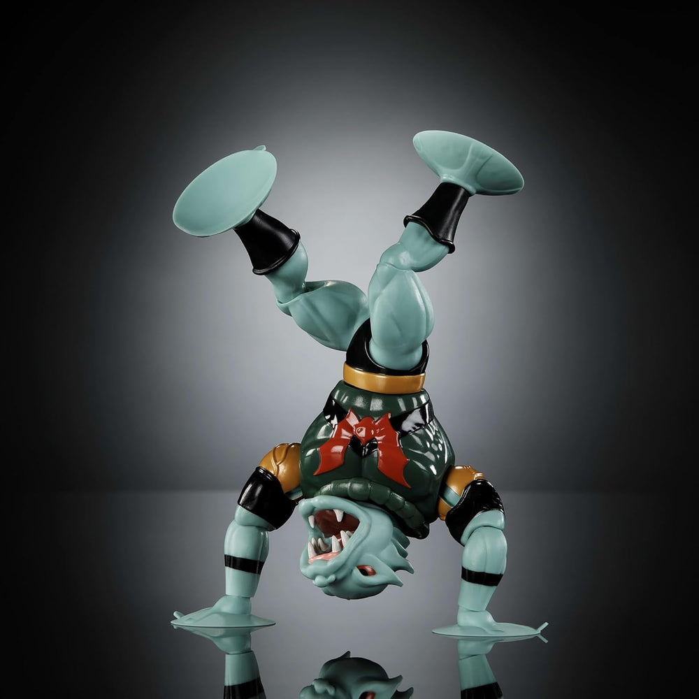 Masters of the Universe Origins Action Figure Leech din colecția de desene animate, aprox. 14 cm înălțime, monstru cu aspirație din serialul TV din anii 1980, design și accesorii cu multe detalii, JBM83 Action figures Naty Shop