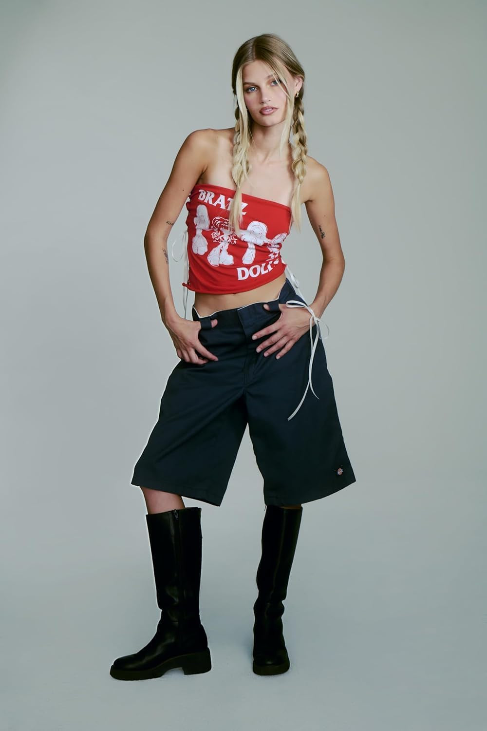 Bratz Stylin' Jade - Păpușă la modă cu tricou pentru a te stiliza, include accesorii, jucărie drăguță pentru fete