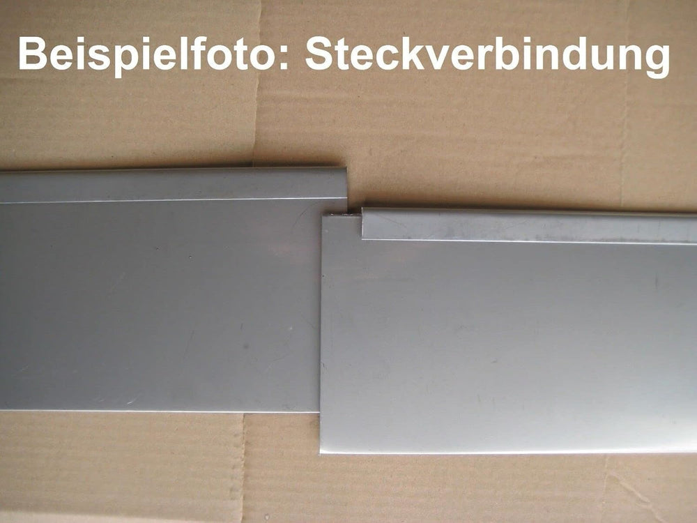 10 Stück Rasenkante Edelrost 18 Cm Hoch Dünn Biegsam 1 Meter Stücke