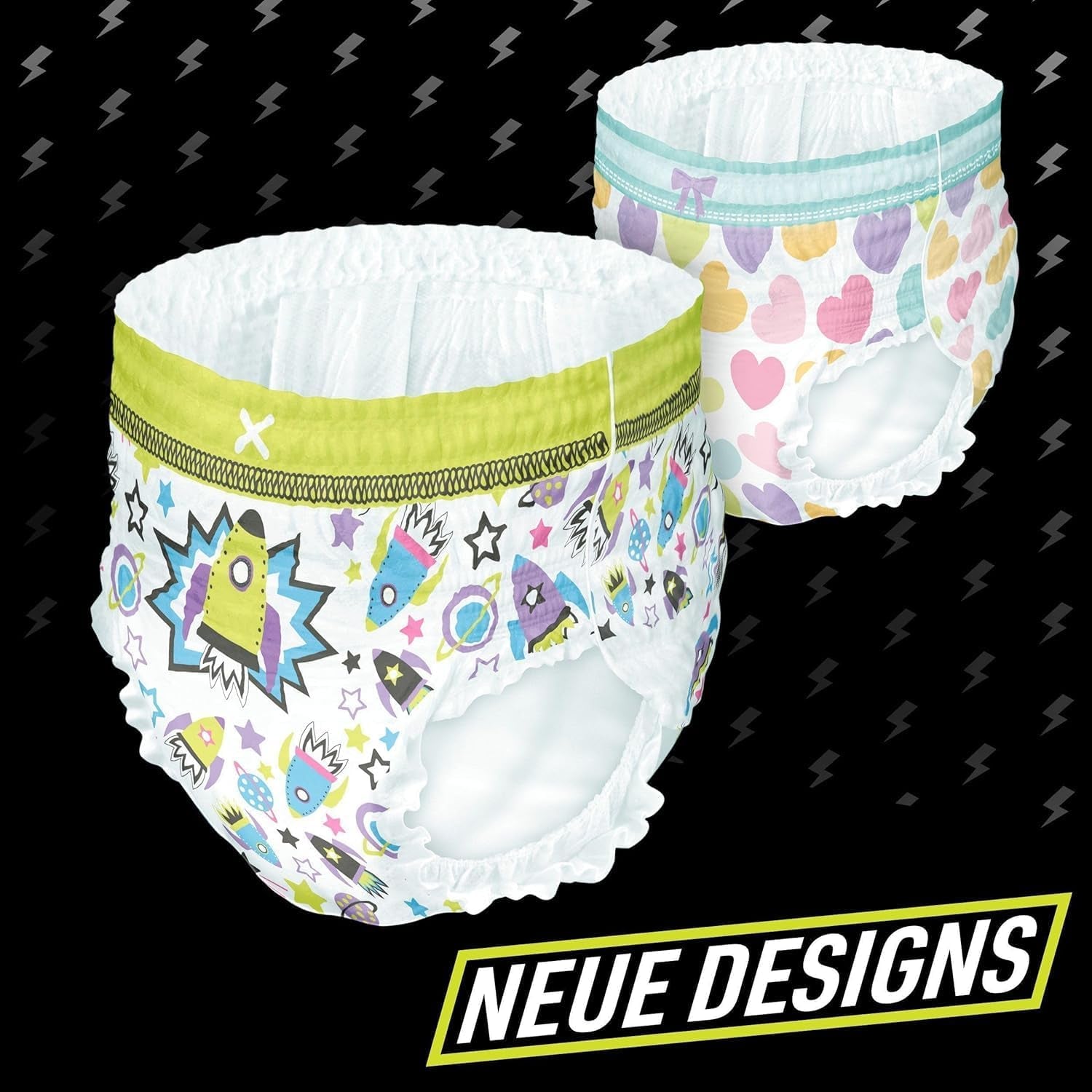 Pantaloni de pijama Spaceship, 9 pantaloni absorbanți de noapte, 8 ani, 27kg-43kg, protecție împotriva scurgerilor pentru întreaga noapte