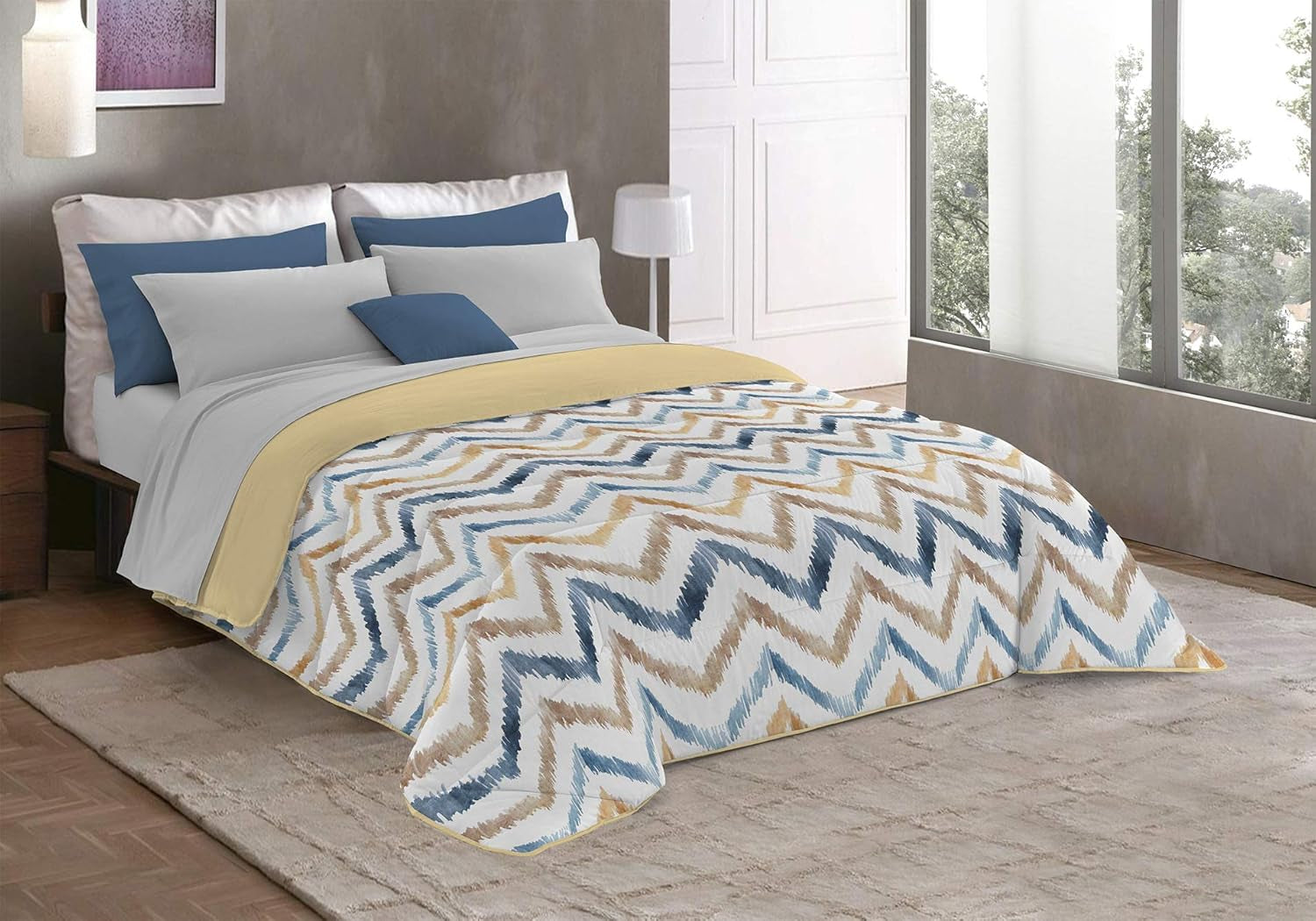 Fantasy T-Fa-Ipnotic-1P Plapumă de iarnă, Microfibre, Ipnotic, 170X260Cm Plapumi si pilote Naty Shop Hippy 220X260 Cm