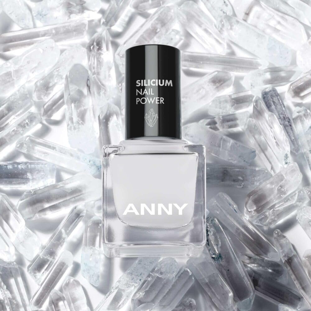 ANNY Silicon Nail Power - Oja de îngrijire 3 în 1: Bază, Întăritor și Înfrumusețator - 15 ml