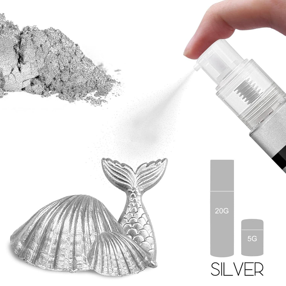 Spray glitter comestibil, 20 grame Naty Shop