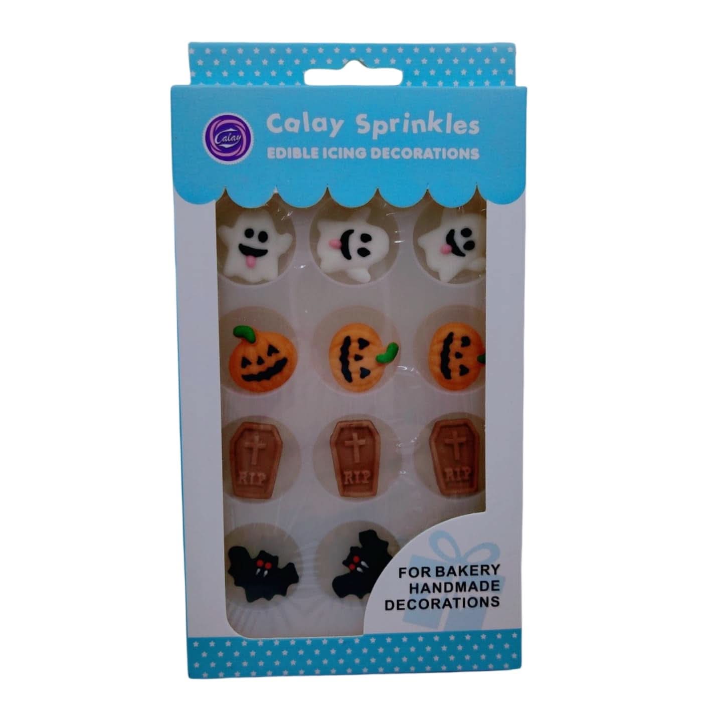 Decoratiuni comestibile, bombonele si sprinkles, pentru Halloween, 100 grame Sprinkles Naty Shop Halloween Seria 1