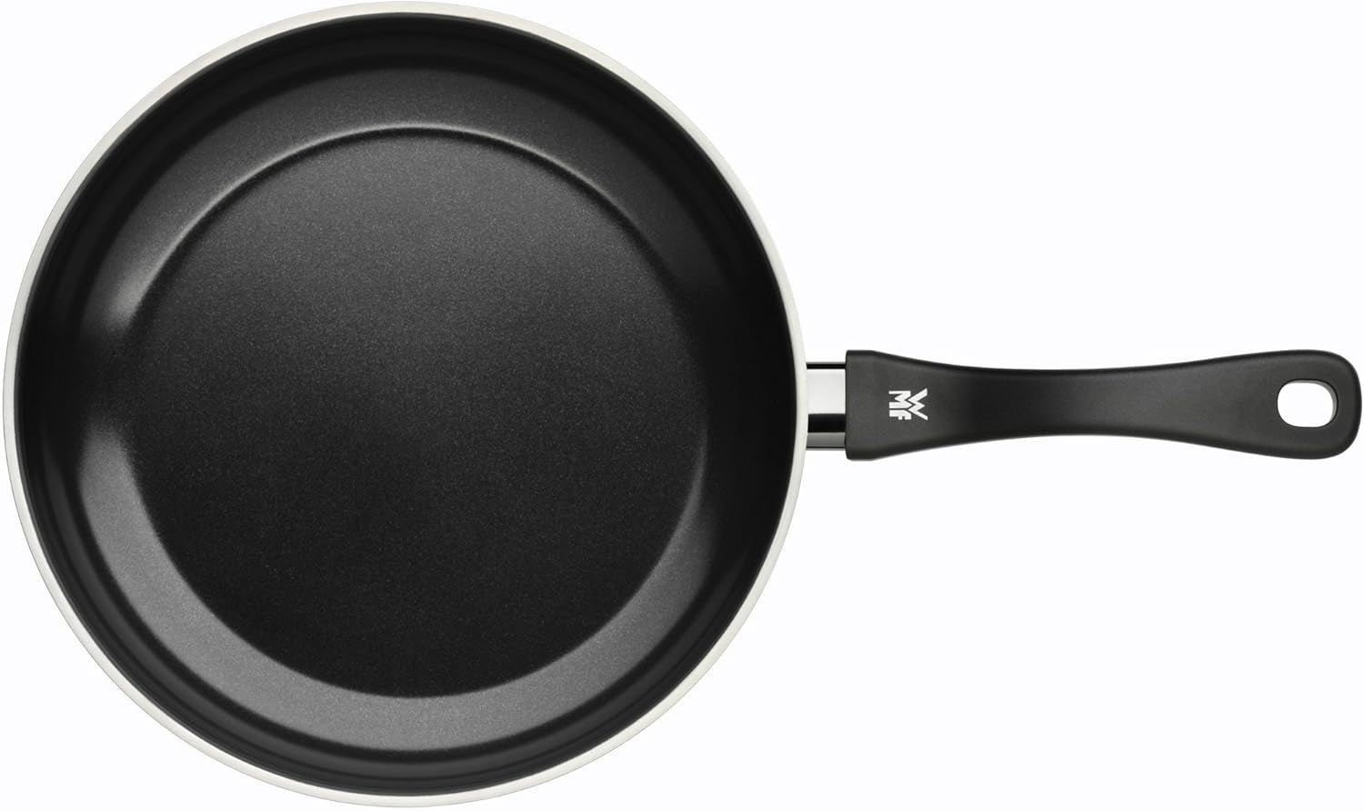 WMF Devil tigaie 28 cm, tigaie cu inducție, oțel inoxidabil Cromargan, mâner din plastic Oale si Tigai Naty Shop
