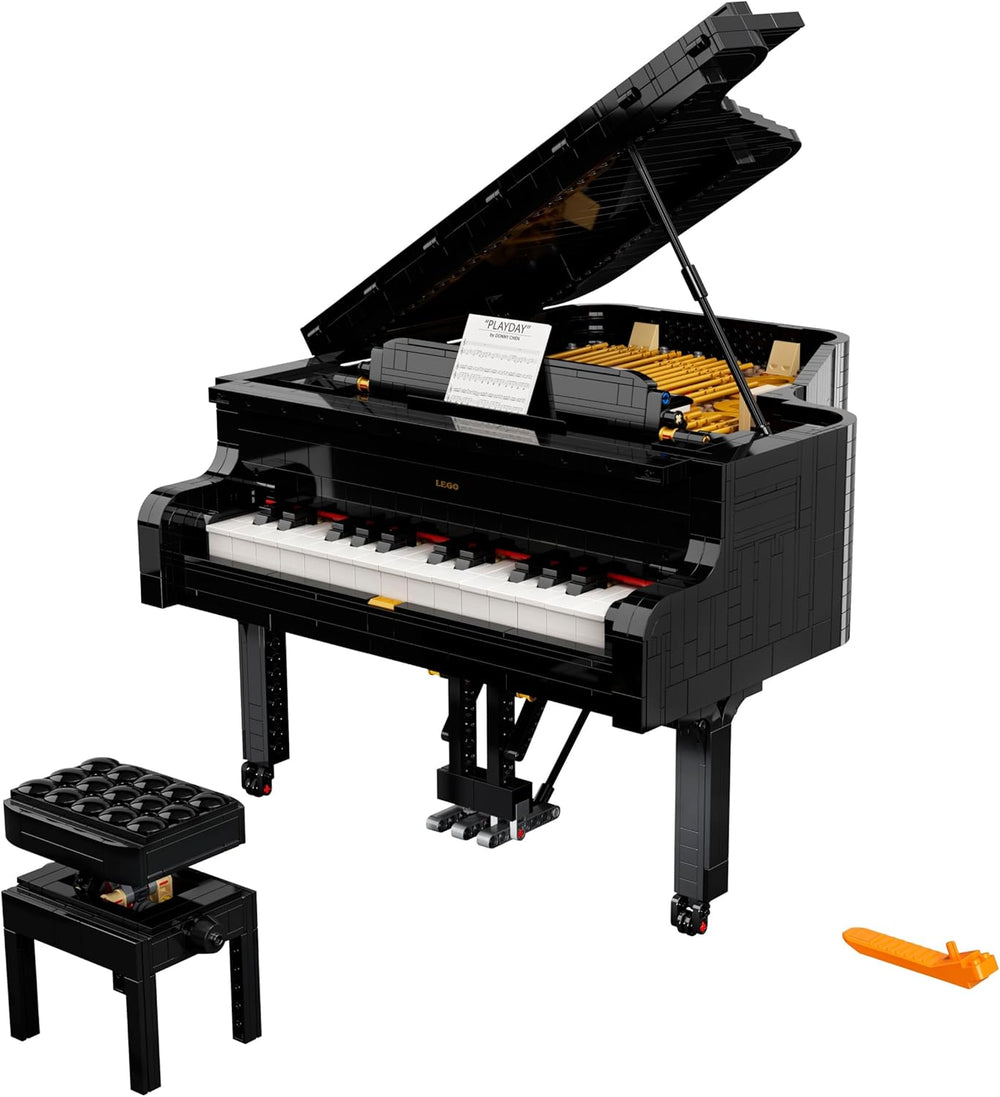 LEGO Ideas Konzertflügel (21323); Bauset; Ihr eigener Konzertflügel; tolles Modellbauprojekt geschätzten Pianisten, Musiker, Musikliebhaber oder Bastler (3.662 Teile)
