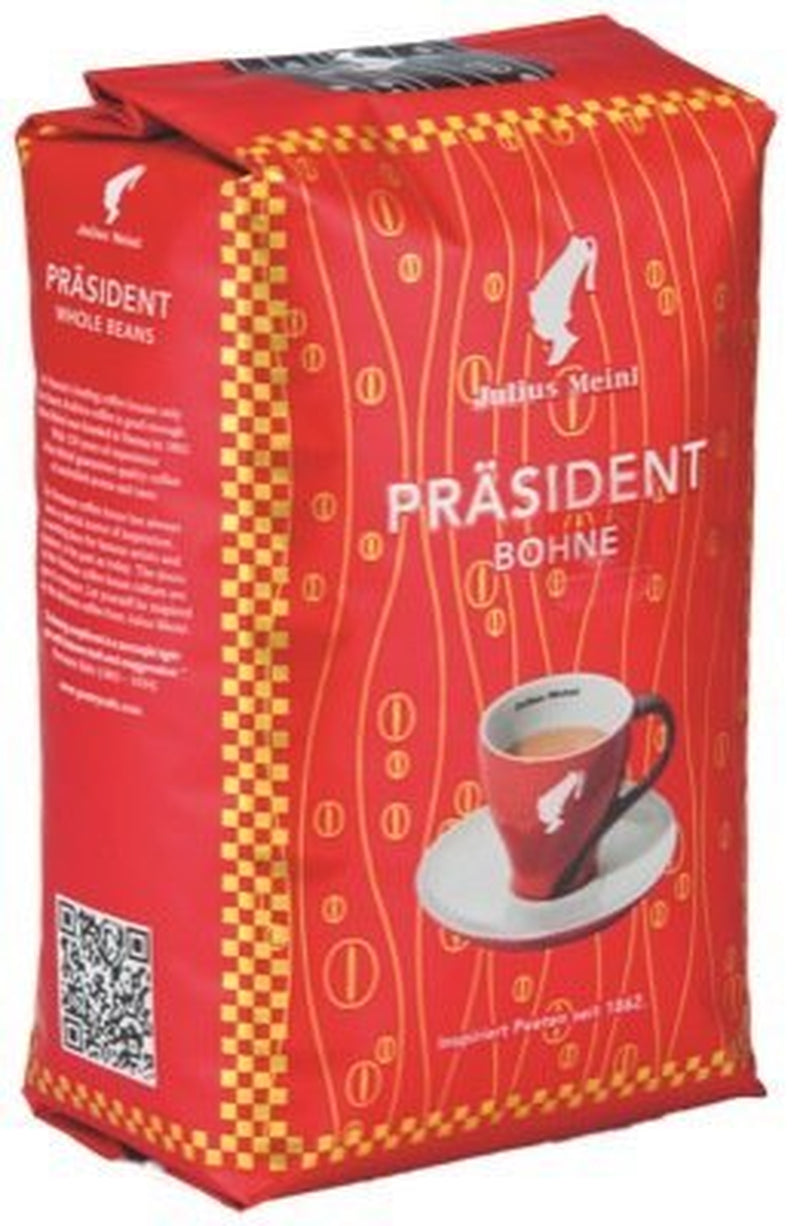Cafea Julius MEINL President, boabe întregi, 5 pachete a câte 500 g, total 2,5 kg
