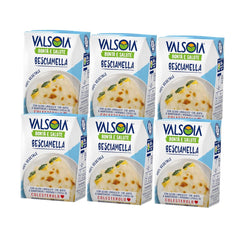 Condisoia Béchamel, Bechamel fără lactoză, Versatil în gătit, Ideal pentru vegani și vegetarieni, 6 x 200 ml