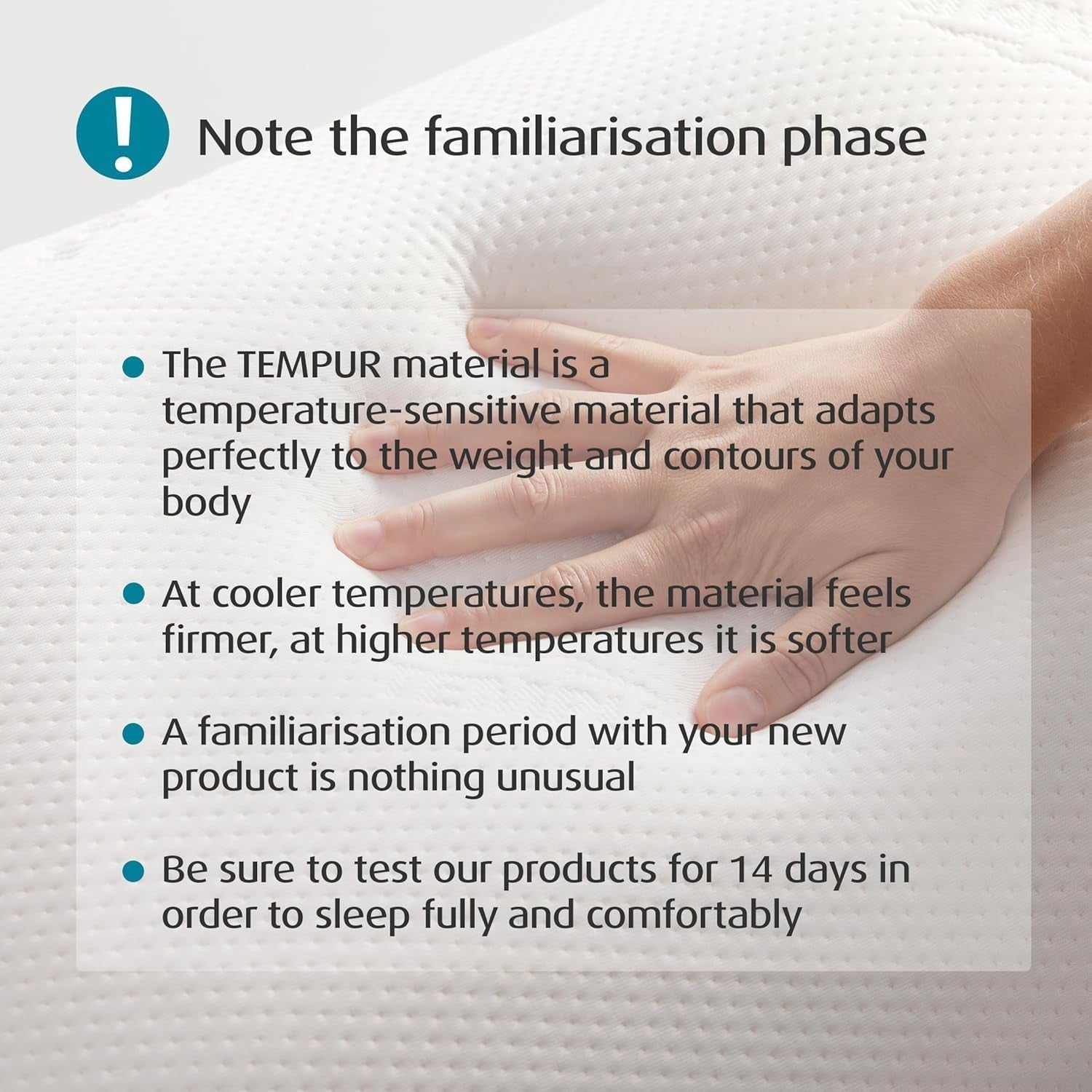 Pernă cu suport pentru gât Tempur Millennium Queen, M Perne ortopedice cervicale Naty Shop