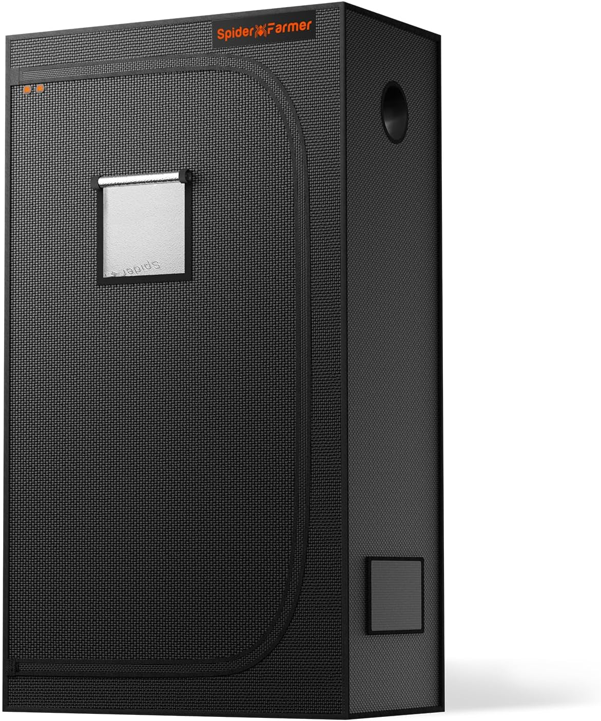 Cort de creștere Spider Farmer Pro 70x140x200 cm, cu ușă rulantă, fereastră de observare, panou de podea detașabil, material textil Mylar 2000D, pentru cultivare hidroponică în interior cu SF4000, G4500, SE4500