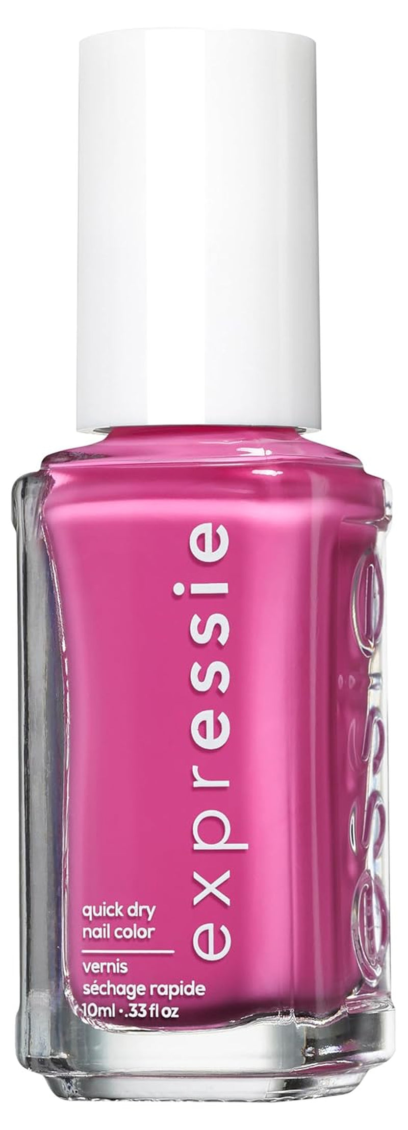 Essie Schnelltrocknender Nagellack „expressie“, Nr. 210 throw it on, Violett, Vegane Formel, 10 ml
