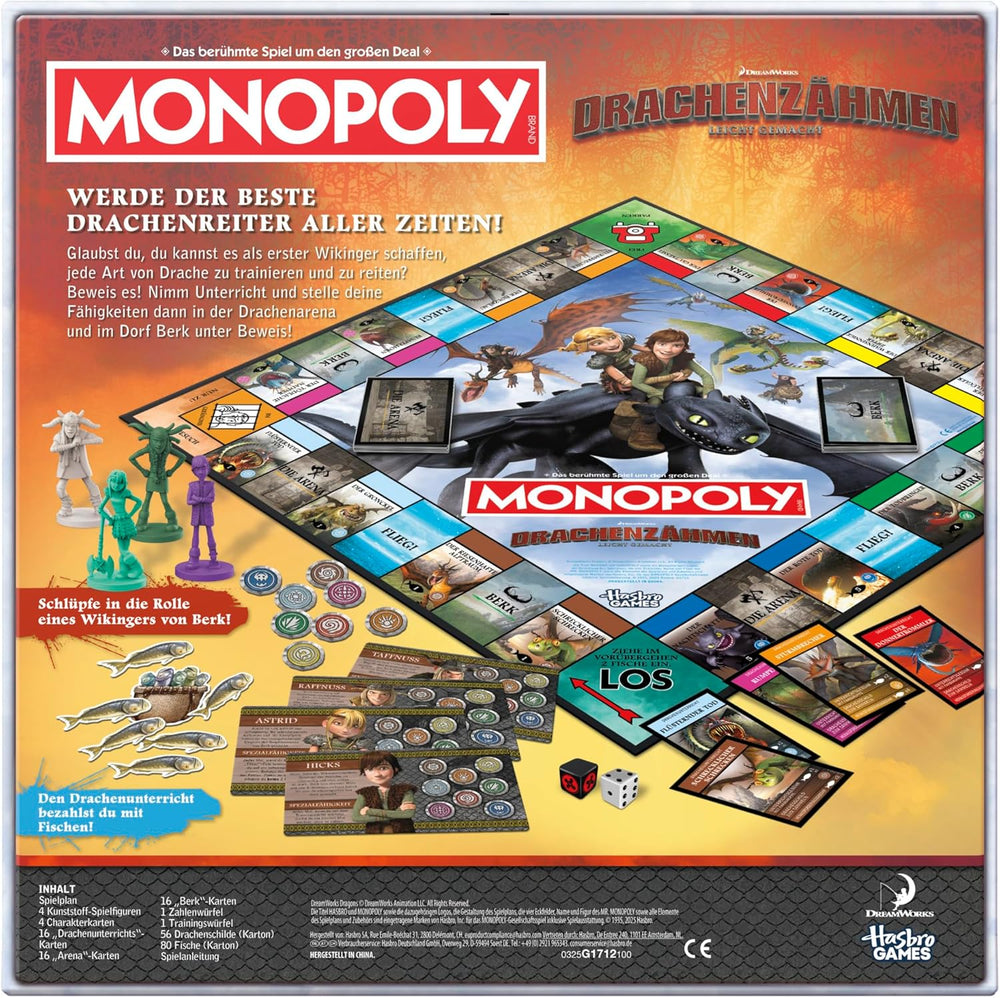 Joc de societate DreamWorks Cum să-ți dresezi dragonul - Versiunea germană