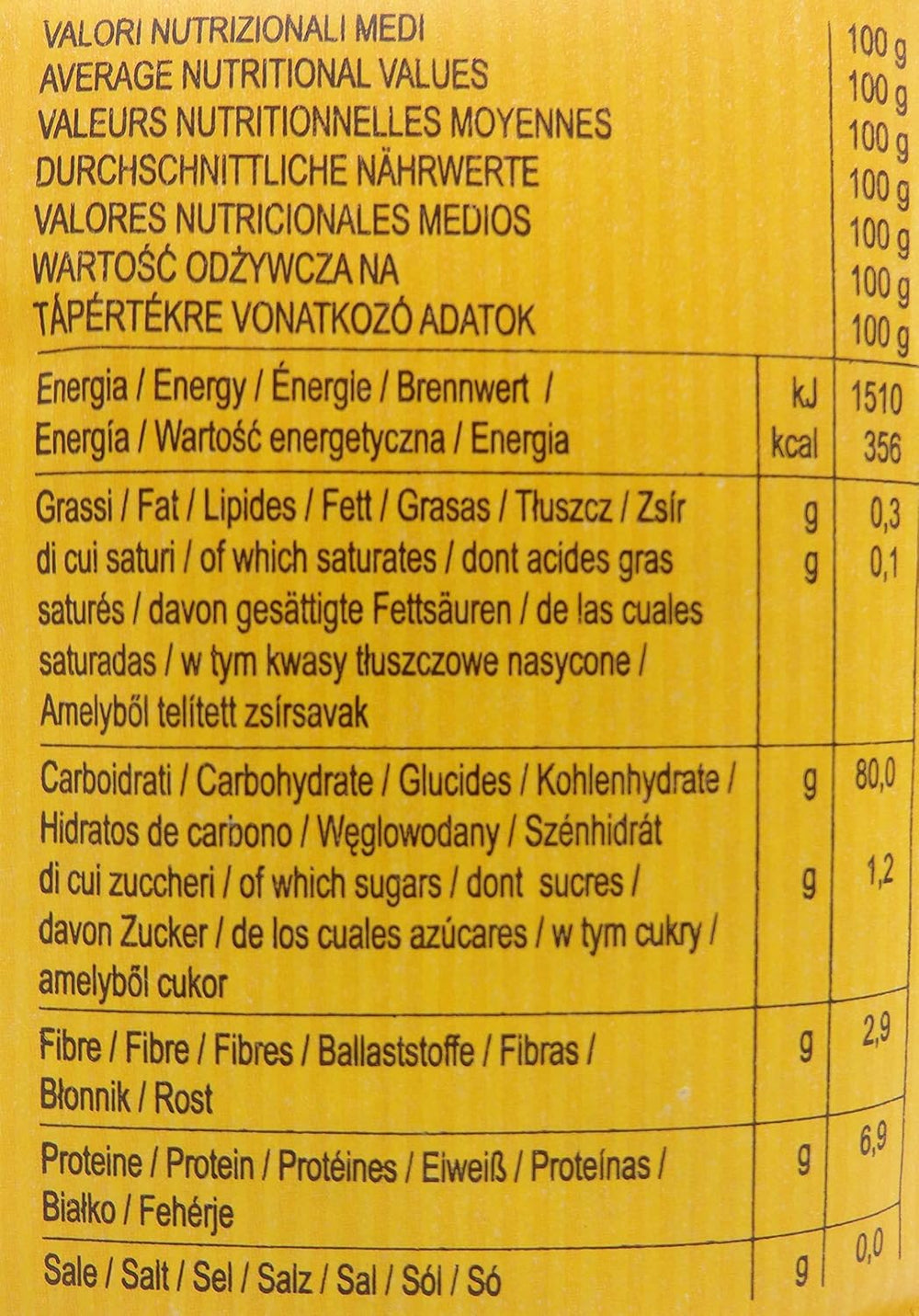 Paste fără gluten Mezze Penne cu porumb și orez, 400 g