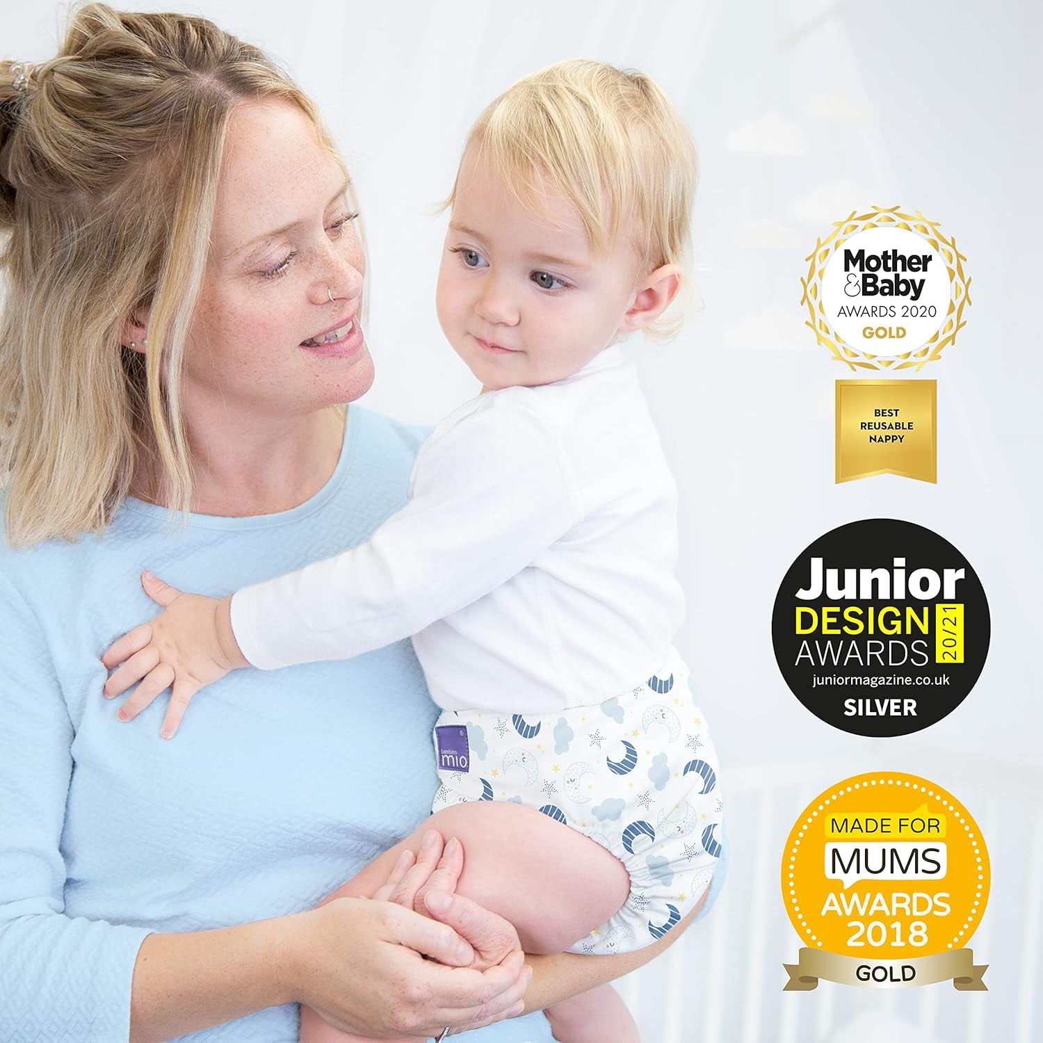 Bambino Mio, scutec textil Miosolo Classic All-in-One, scutec organic fără substanțe chimice