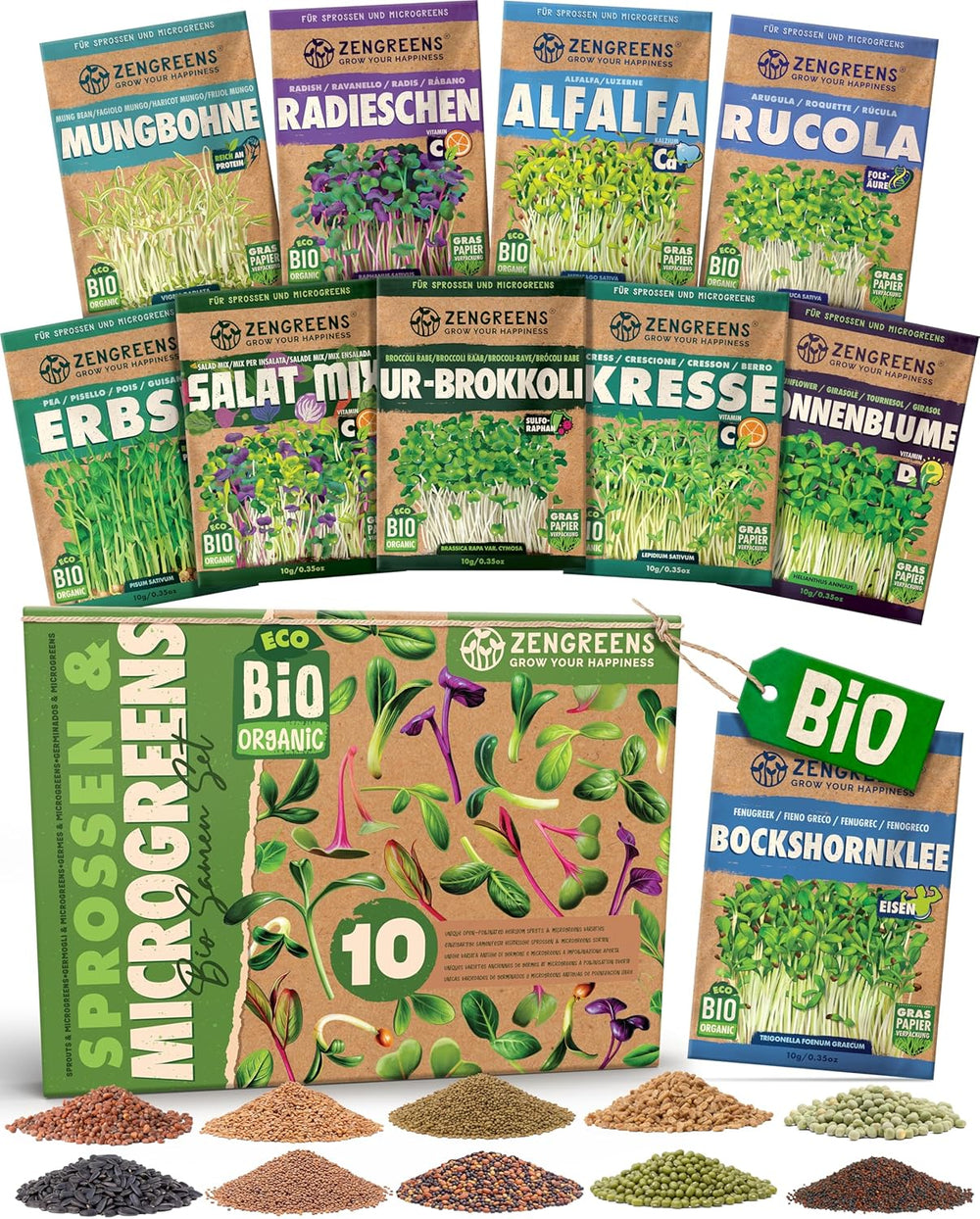 Semințe de roșii organice într-un set de 10 - 10 semințe de roșii pentru cultivare ușoară în grădină, balcon sau strat înălțat - semințe de plante - răsaduri