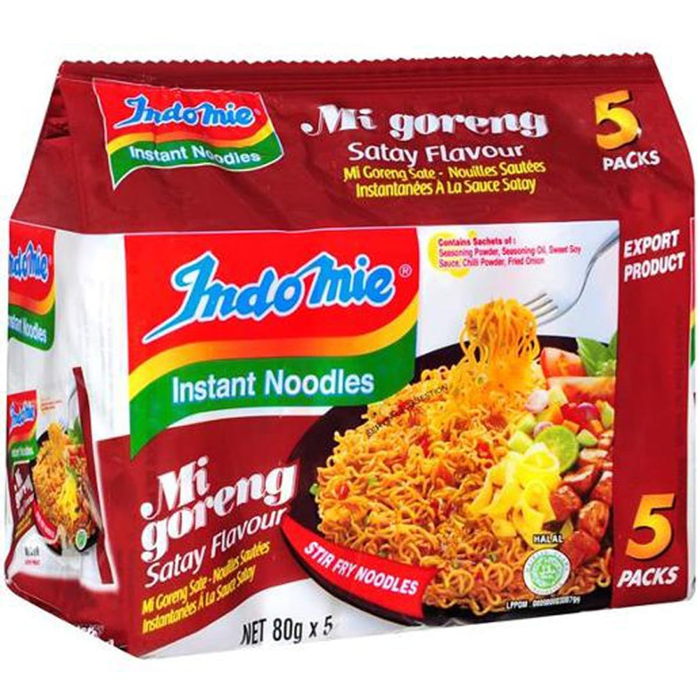 INDOMIE - Tăiței instant Mi Goreng - Pachet multiplu (40 x 80 g)