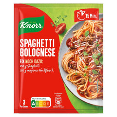 Knorr Fix Würzmischung Spaghetti Bolognese für ein leckeres Nudelgericht mit natürlichen Zutaten 40 g