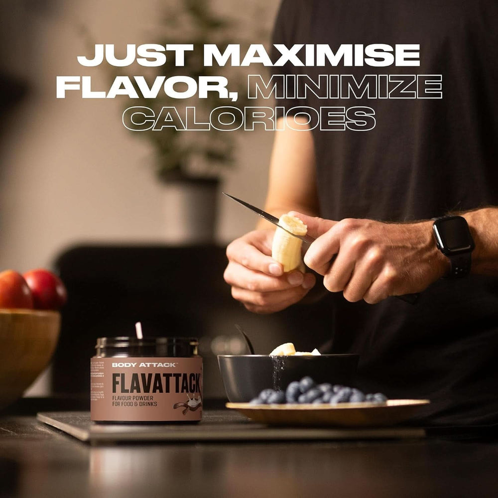 Body Attack Flavattack®, Double Choc Brownie, 250G / 83 porții Arome Naty Shop