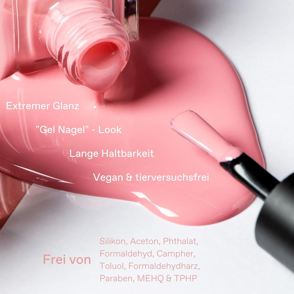 Vopsea de unghii Korres Sweet Almond - 53, roșu regal