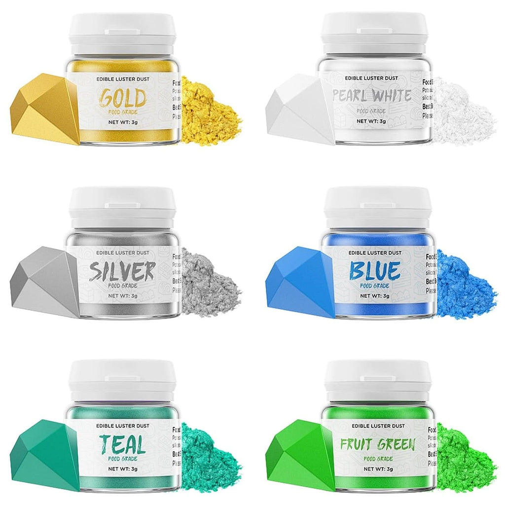 Glitter comestibil, 3 grame Naty Shop Culori reci