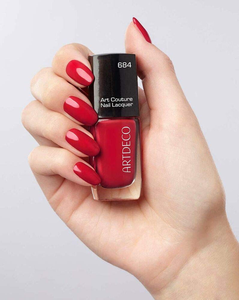 ARTDECO Art Couture Lac de unghii - Oja roșie de lungă durată, cu uscare rapidă - 1 x 10ml