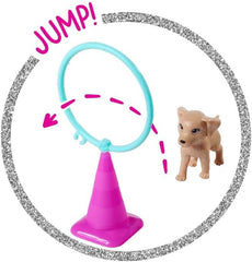 Simba Steffi Love Dresor de Câini, păpușă de jucărie ca dresor de câini cu curs de dresaj, 3 câini și accesorii, 29 cm, de la 3 ani