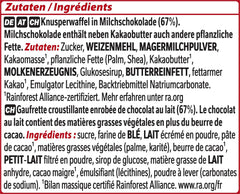 Batoane de ciocolată Nestlé KitKat Classic, batoane crocante cu ciocolată cu lapte și napolitană crocantă, pachet de 24 (24 x 41,5 g)