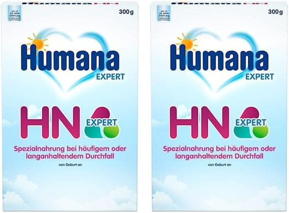 Humana HN Expert, de la nastere, hrana speciala pentru diaree frecventa sau de lunga durata, sustine normalizarea modelului scaunului, cu banana, 300 g Naty Shop
