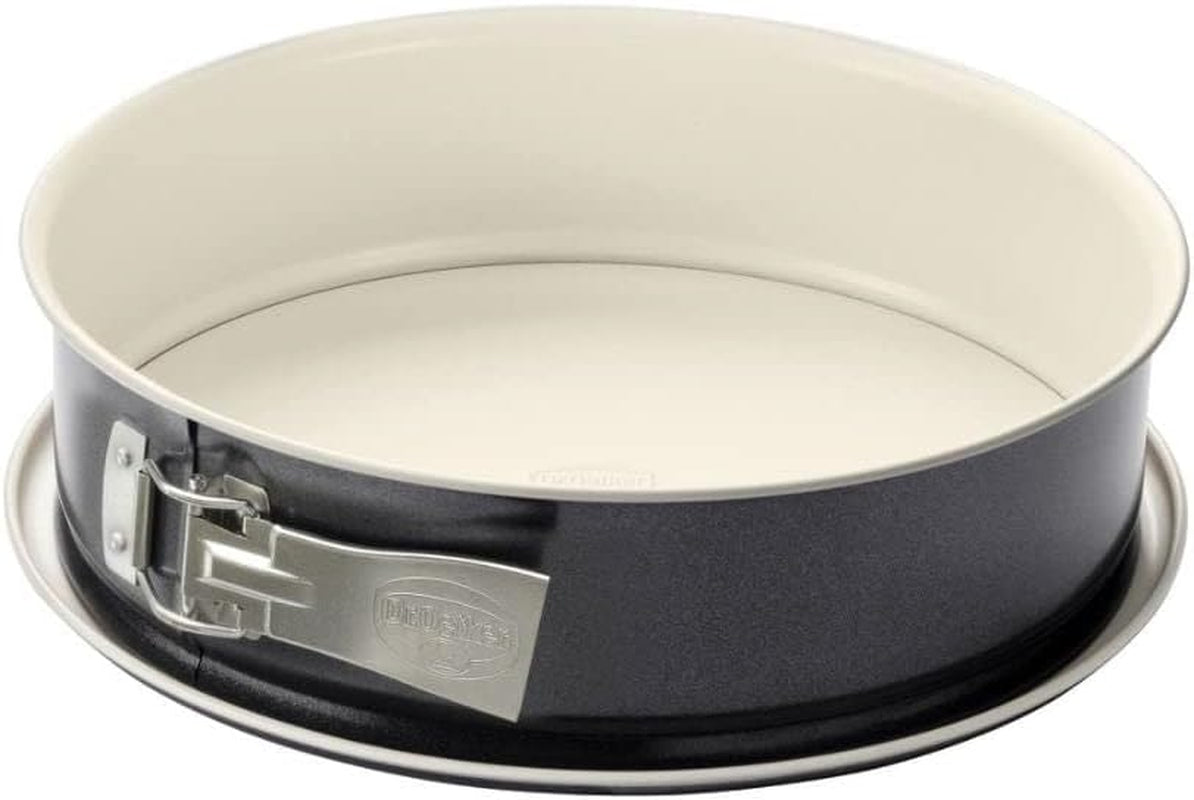 Dr. Oetker Gugelhupfform Ø 22 Cm BACK-TREND, Backform Für Gugelhupf, Runde Bundform Aus Stahl Mit Keramisch Verstärkter Antihaft-Beschichtung (Farbe: Creme/Anthrazit), Menge: 1 Stück Matrite si tavi pentru copt Naty Shop Springform 28Cm