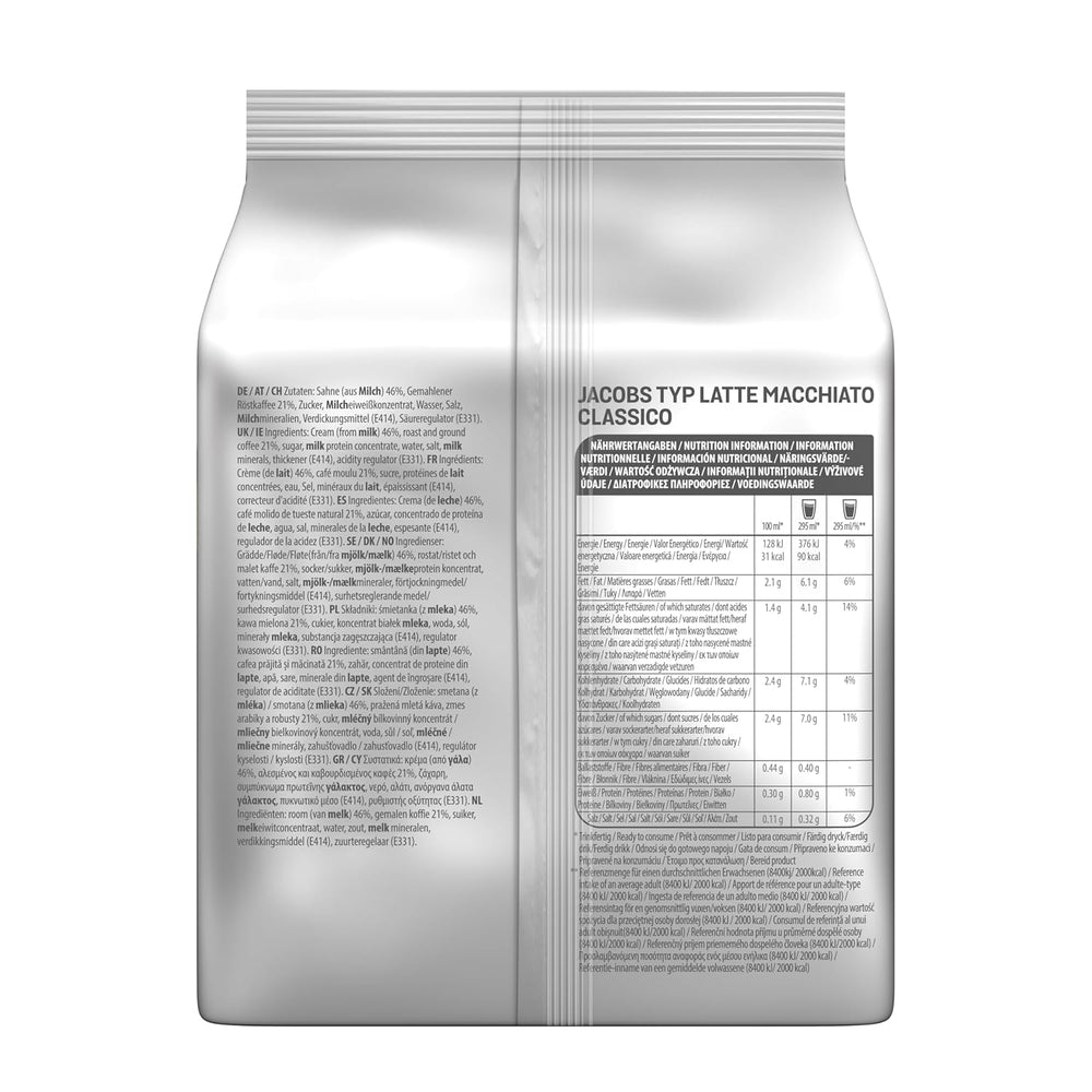 Tassimo Kapseln Jacobs Typ Latte Macchiato Classico, 5 x 8 Pads, 40 Kaffeekapseln