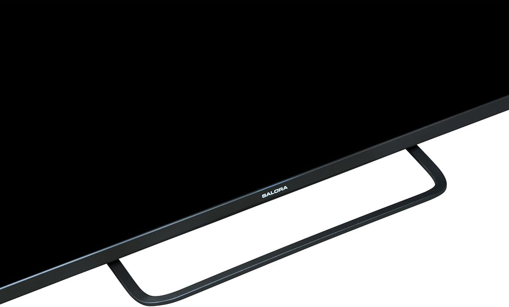 SALORA FOD43FV – Televizor de 43 de inci – Smart TV cu ecran Full HD, Android TV, sistem de operare Vidaa, tuner triplu DVB-T2/S2, WLAN, Ethernet, 3x HDMI, design fără ramă pentru un stil de viață modern