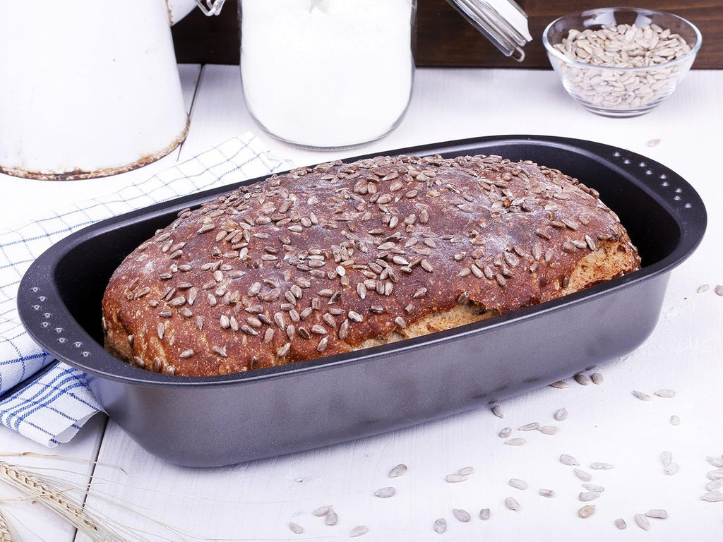 Chg 9942-04 Bratenform Mit Deckel, Antihaftbeschichtet, Anthrazit-Metallic, 37 X 20 X 7 Cm Matrite si tavi pentru copt Naty Shop