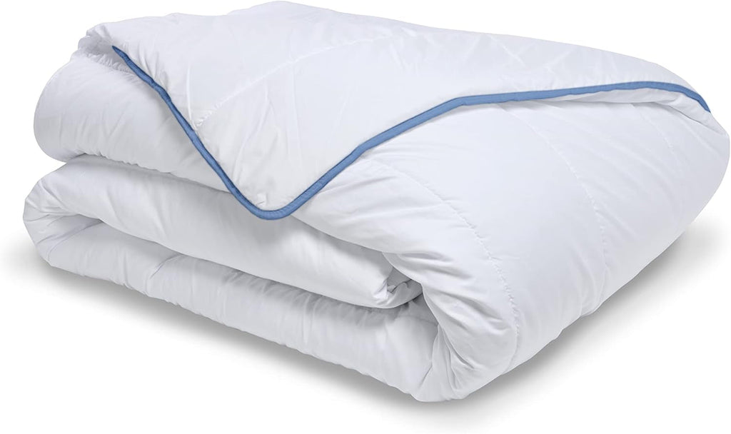 Bleu Câlin Plapumă caldă pentru 1 persoană "Gamme Signature", moale, husă din microfibră, 140 X 200 cm Plapumi si pilote Naty Shop 140 X 200 Cm