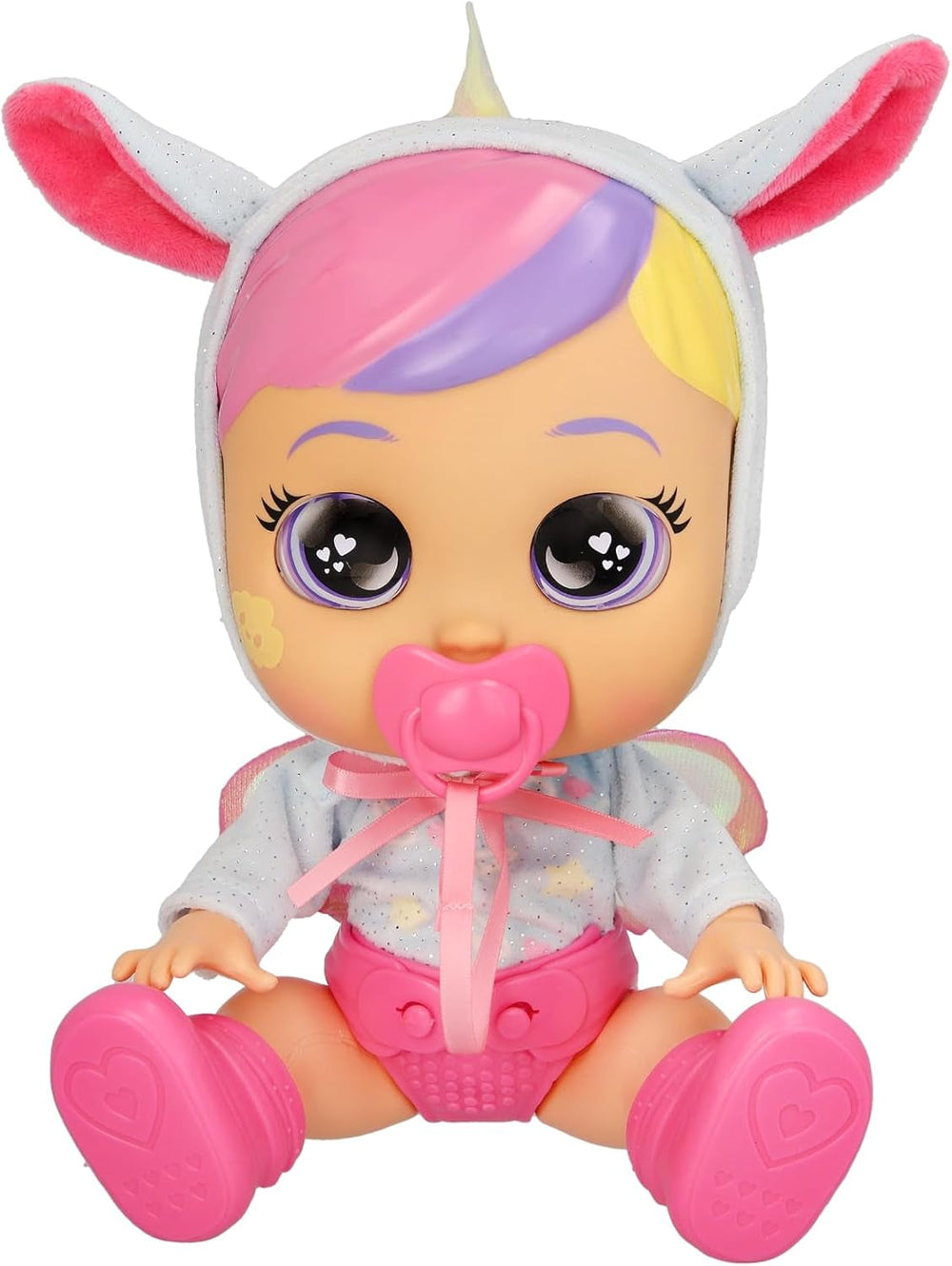 Cry Babies Day Care Dreamy, Babypuppe Puppe Dreamy trägt EIN Day Care-Outfit und enthält 3 Accessoires, Sie weint echte Tränen, Spielzeug, Spielzeug und Geschenk Für Kinder ab 18 Monaten