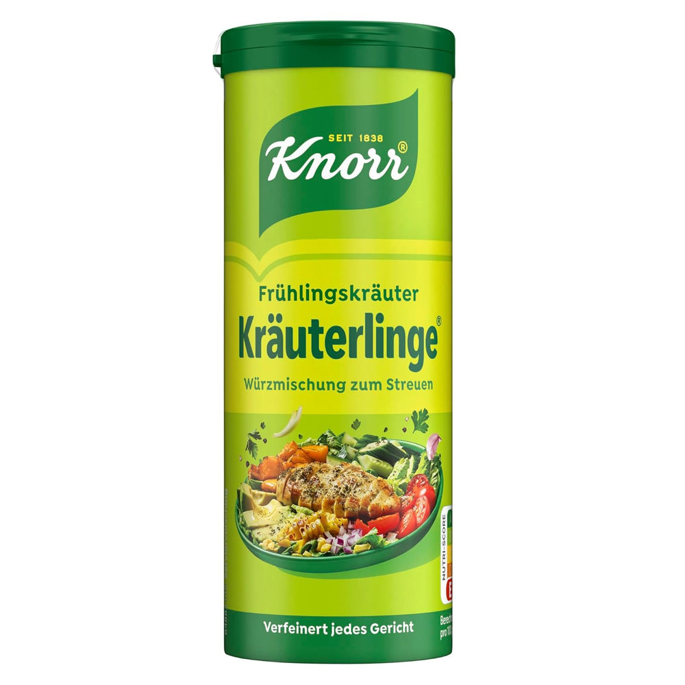 Knorr Kräuterlinge Italienische Kräuter Würzmischung zum Streuen für Pasta, Gemüse oder einen Salat 60 g