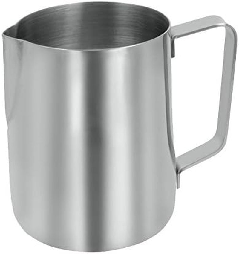 Cană de lapte, oțel inoxidabil, argintiu, 6 x 6 x 7 cm