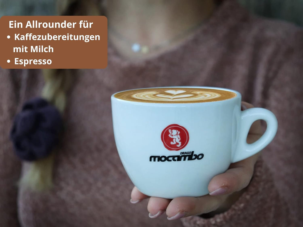 Mocambo Naturale Biologico Fairtrade Verde Inchis 1000g | 70% Arabica, 30% Robusta | Cafea picant și cu nuci | DE-ÖKO-006