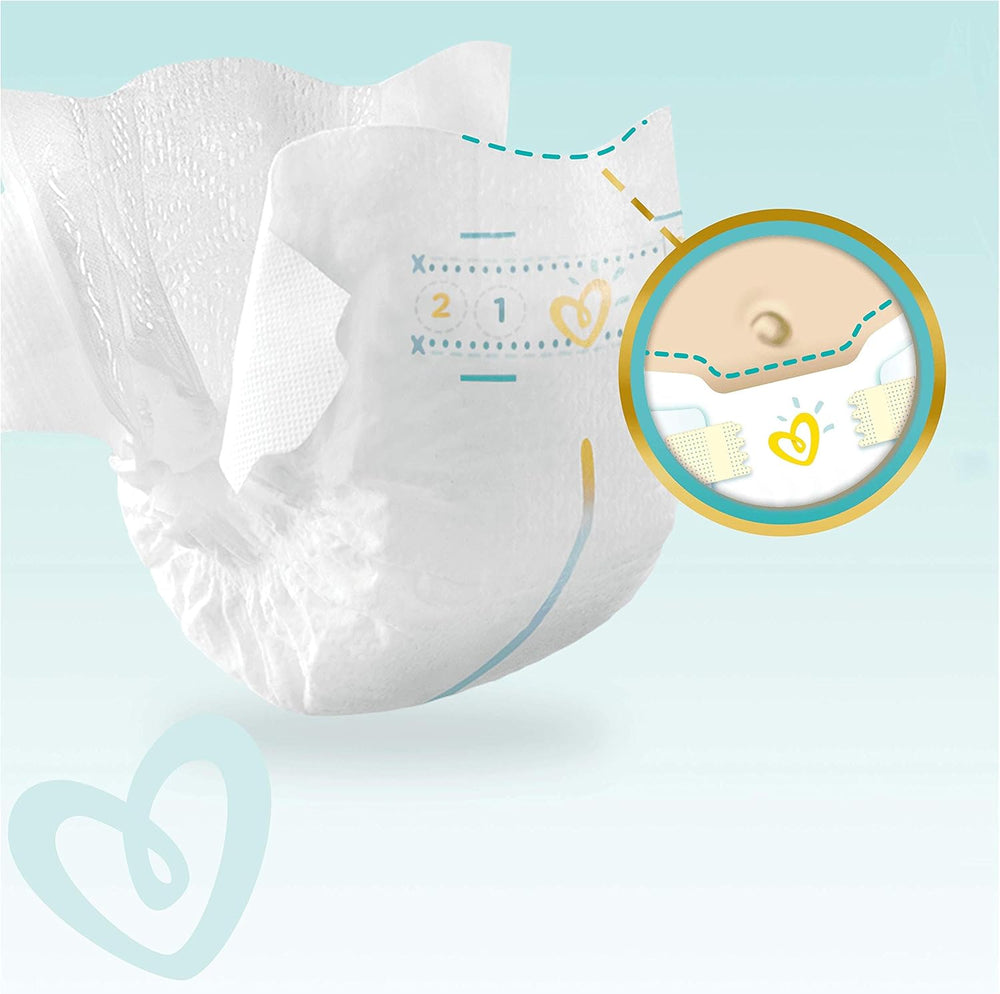 Scutece Pampers Premium Protection New Baby, mărimea 1 (nou-născut), 22 bucăți